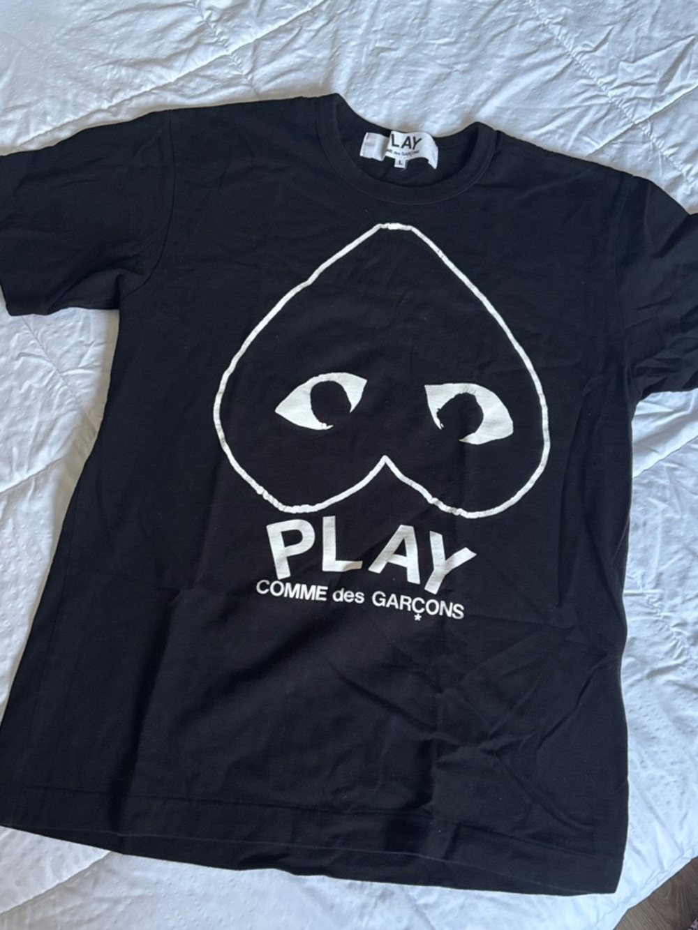 Comme des Garcons Black Cotton Tee